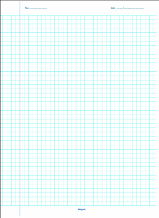 Malpiyali A4 Writing Paper Square Rule Bundle