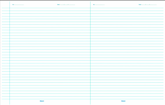 Malpiyali A3 Writing Paper Single Rule Bundle